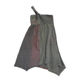 Anthropologie Women's Multi Colored One Shoulder Dress Size 10